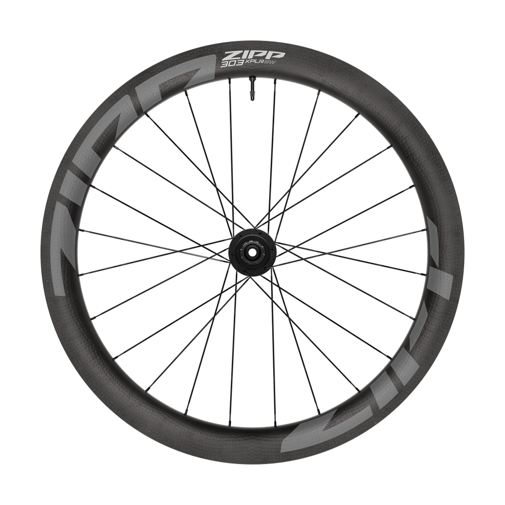 Rueda Trasera ZIPP AM 303 XPLR SW Carbon Tubeless Freno de Disco Bloqueo central 700c 24 radios XDR 12x142mm Gráfico estándar A1